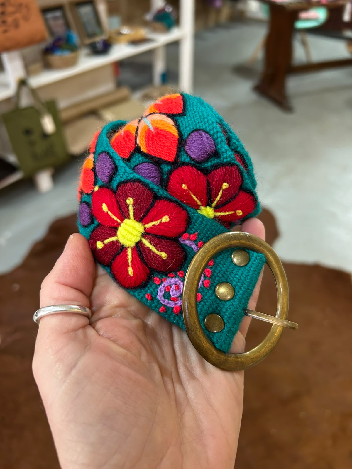 Cinturones Bordados