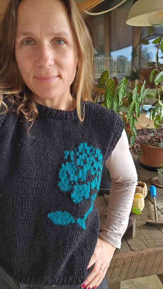 Chomba sin mangas Rosa